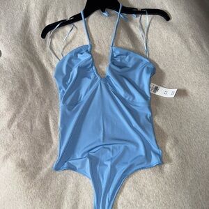 Elegant Blue Women's Top